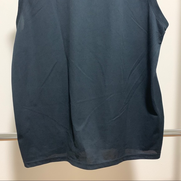 Sleeveless Navy Athletic T - Picture 5 of 5